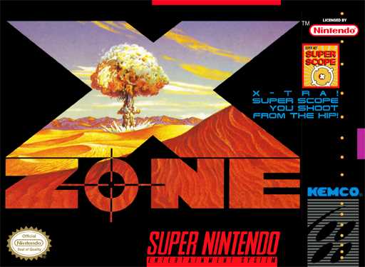 X Zone  Snes